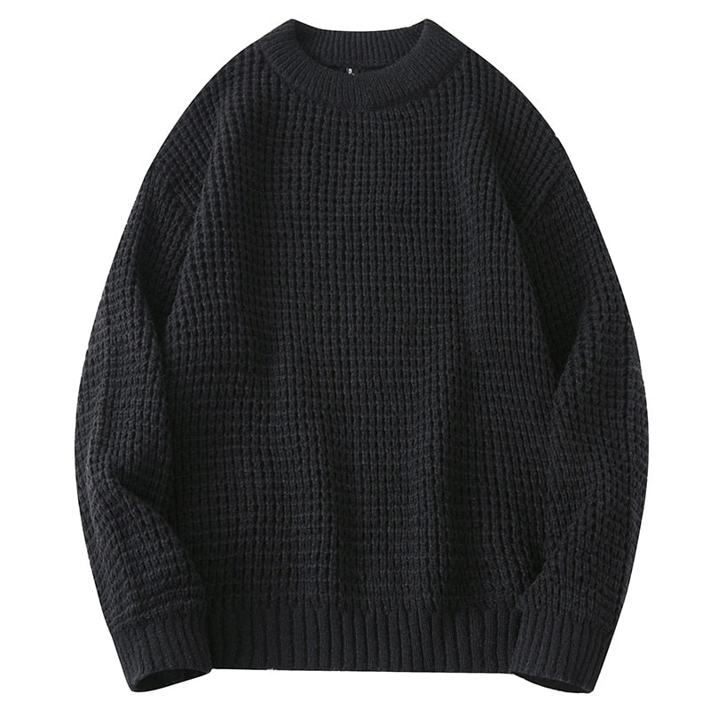 Knitted Sweater Men Casual Jumper Male Fashion Turtleneck Sweaters