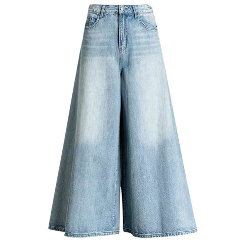 Baggy Jeans Women High Waist Wide Leg Pants