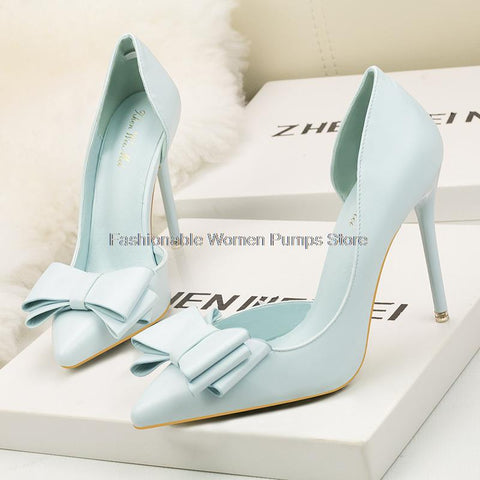 Women's Pumps Suede High Heels Female Pointed Toe Office Shoes Stiletto Women Pumps Shoes On Heels 10 cm Solid Party Shoes Lady