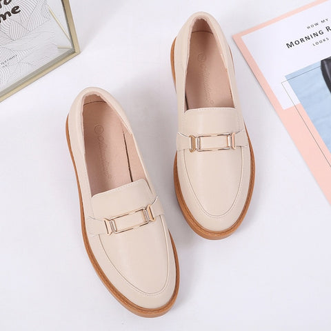women shoes loaferflate small shoes light-mouthed single shoes