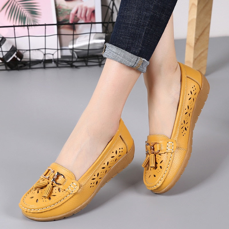 Women Flats Low Heels Slip On Casual Flat Shoes Women Loafers