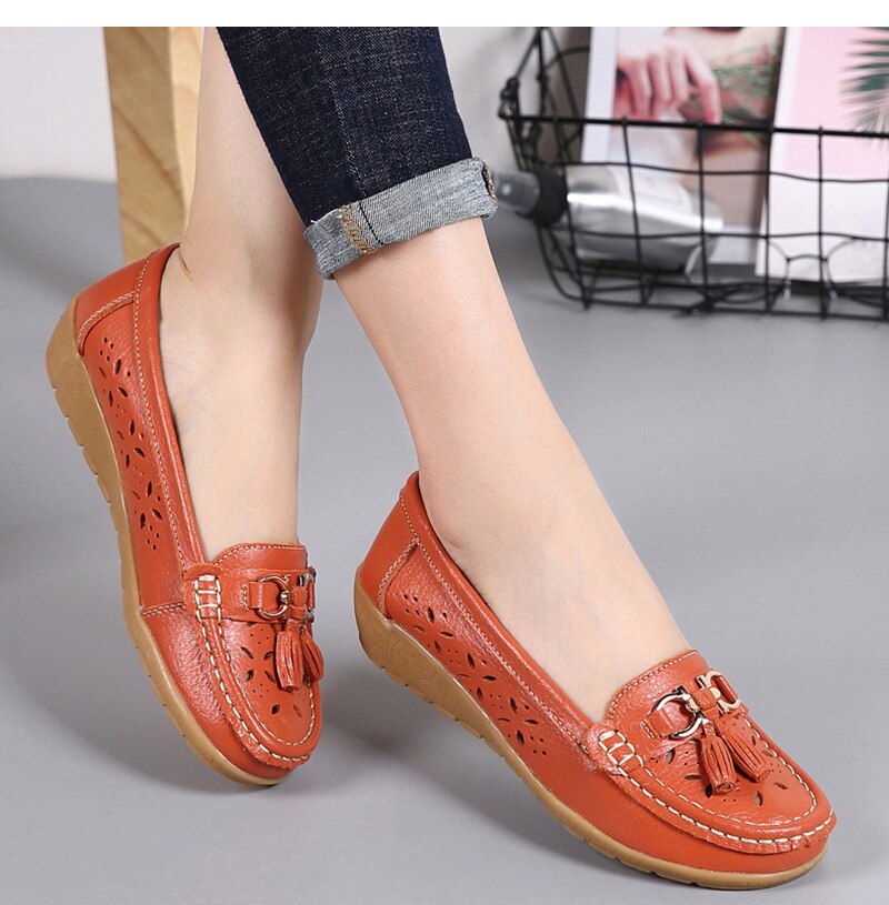 Women Flats Low Heels Slip On Casual Flat Shoes Women Loafers