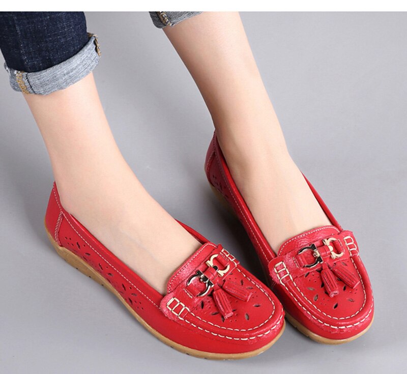 Women Flats Low Heels Slip On Casual Flat Shoes Women Loafers