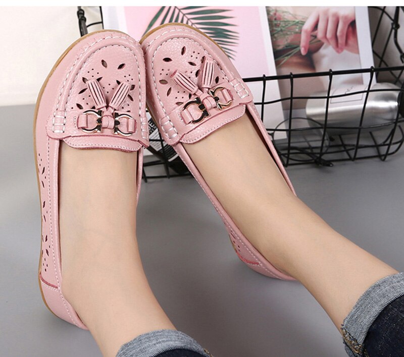 Women Flats Low Heels Slip On Casual Flat Shoes Women Loafers