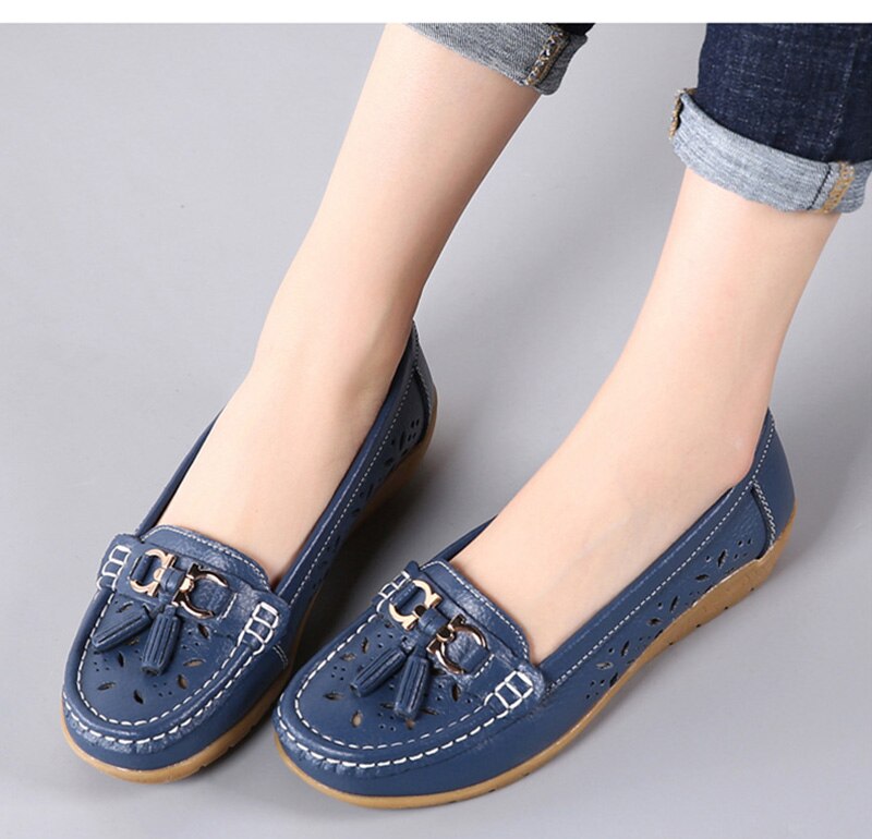 Women Flats Low Heels Slip On Casual Flat Shoes Women Loafers