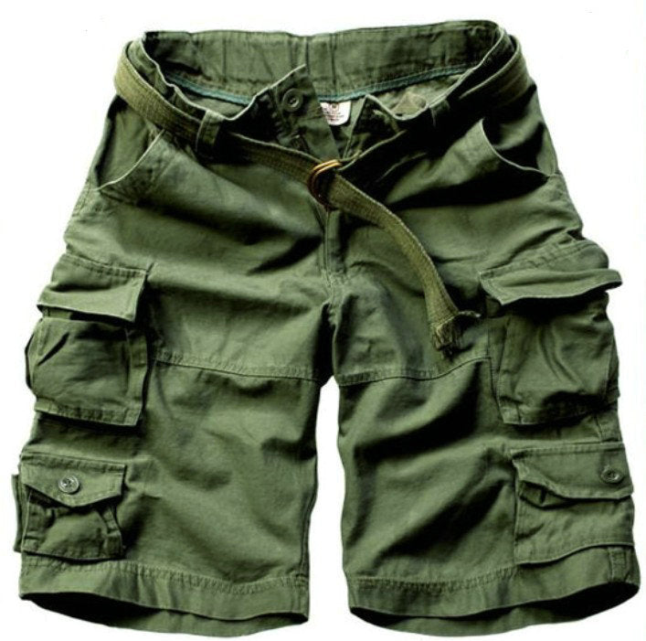 Cargo Multi-pocket Men Short Pants Workout Bermuda Shorts