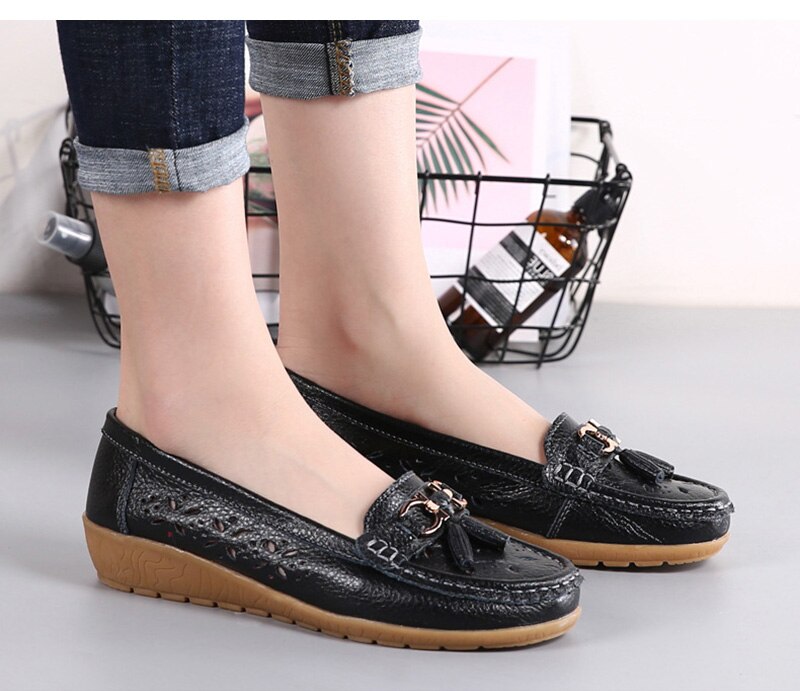 Women Flats Low Heels Slip On Casual Flat Shoes Women Loafers