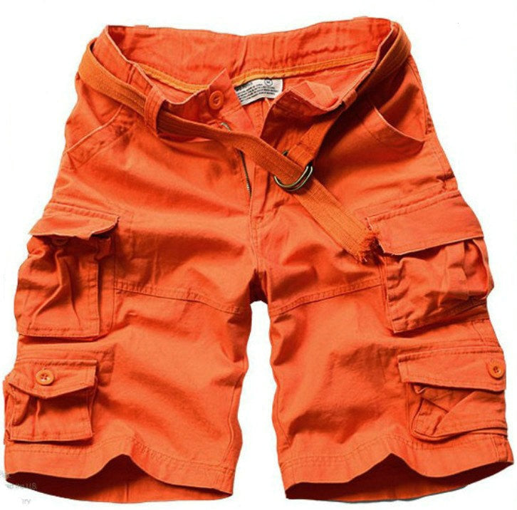 Cargo Multi-pocket Men Short Pants Workout Bermuda Shorts