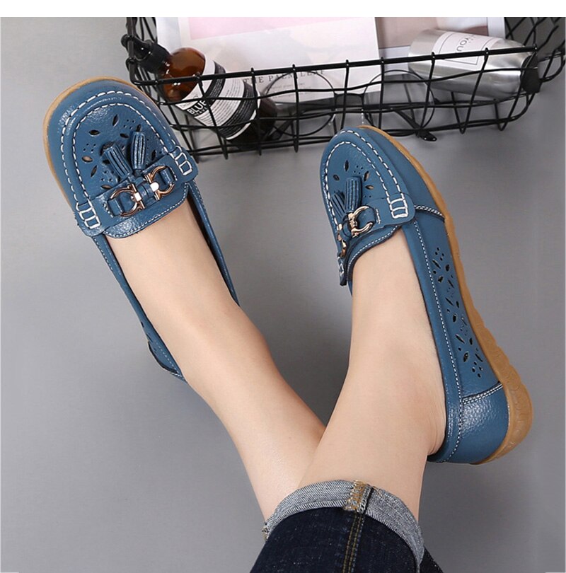 Women Flats Low Heels Slip On Casual Flat Shoes Women Loafers