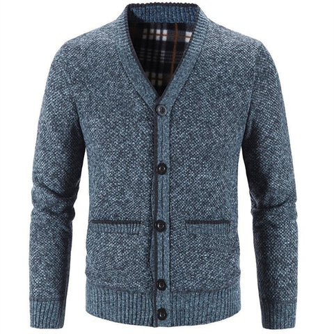 Sweaters Coats Men Thicker Knitted Cardigan Sweatercoats Slim Fit Sweater Jackets