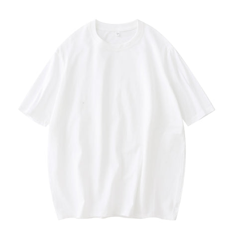 Women T shirts Soft White Black Tees Lady Basic Tops Summer