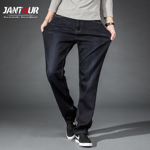 Streetwear Loose Straight Fit Jeans Men's Oversized Wide Leg