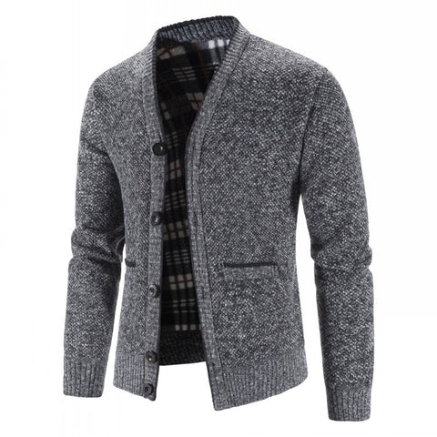 Sweaters Coats Men Thicker Knitted Cardigan Sweatercoats Slim Fit Sweater Jackets
