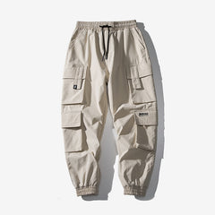 Joggers Men Pants Hip Hop Pockets Trousers