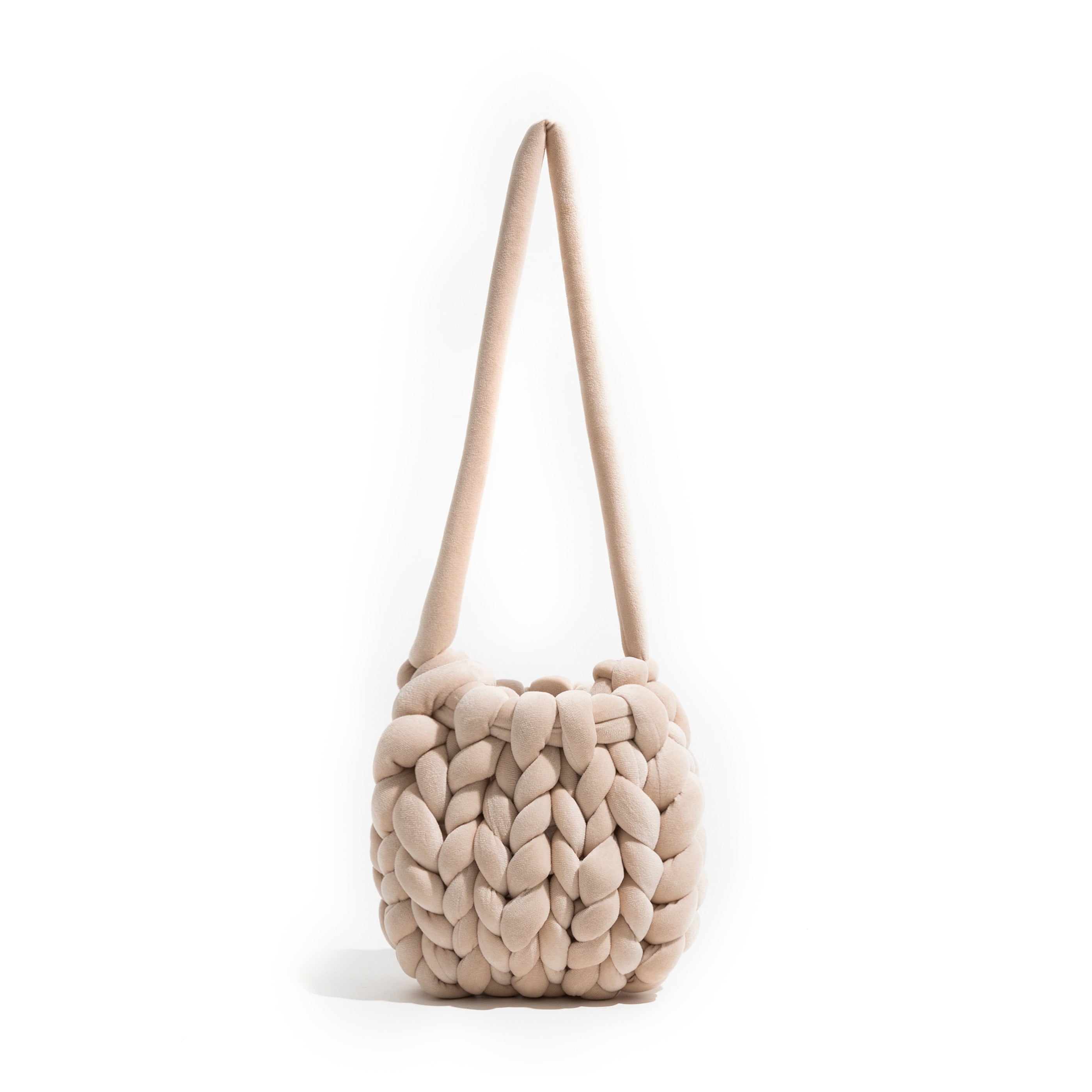 Crochet Crossbody Bags Knitted Women Shoulder Bags Woven Handmade Tote