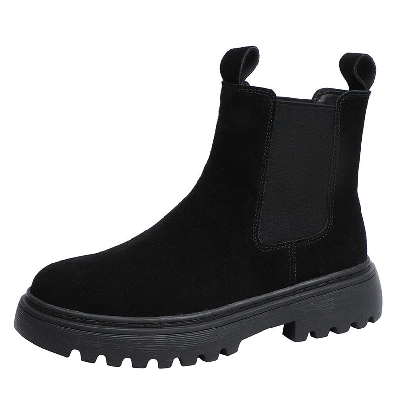 Boots Chunky Boots Women Shoes Boots Autumn Fashion Platform