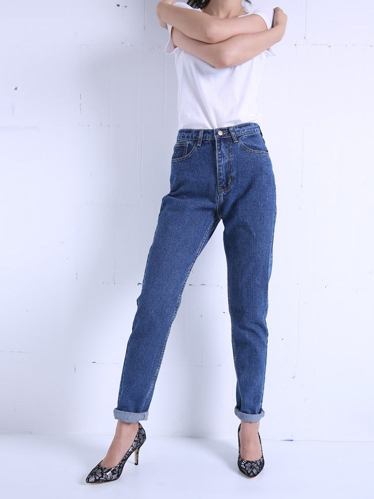 Pants High Waist Jeans Woman Women Jeans