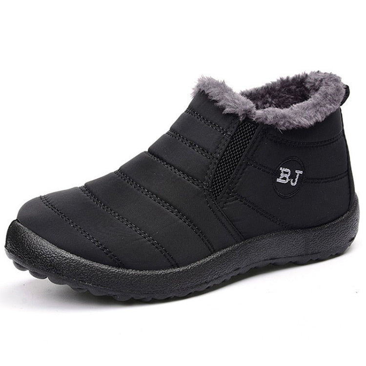 Women Boots Slip On Winter Shoes Waterproof Ankle Boots Winter Boots