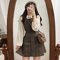 Cute Mini Sleeveless Vest Women Style Design Retro Vintage