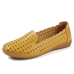 Women Shoes Slip-on Flats Loafers Designer Sneakers Hollow Out Breathable