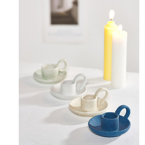 Candle Holder Candle Simple Geometric Cup-shaped